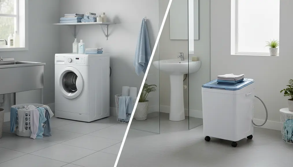 Perbandingan Mendalam: Mesin Cuci Portable vs. Mesin Cuci Konvensional